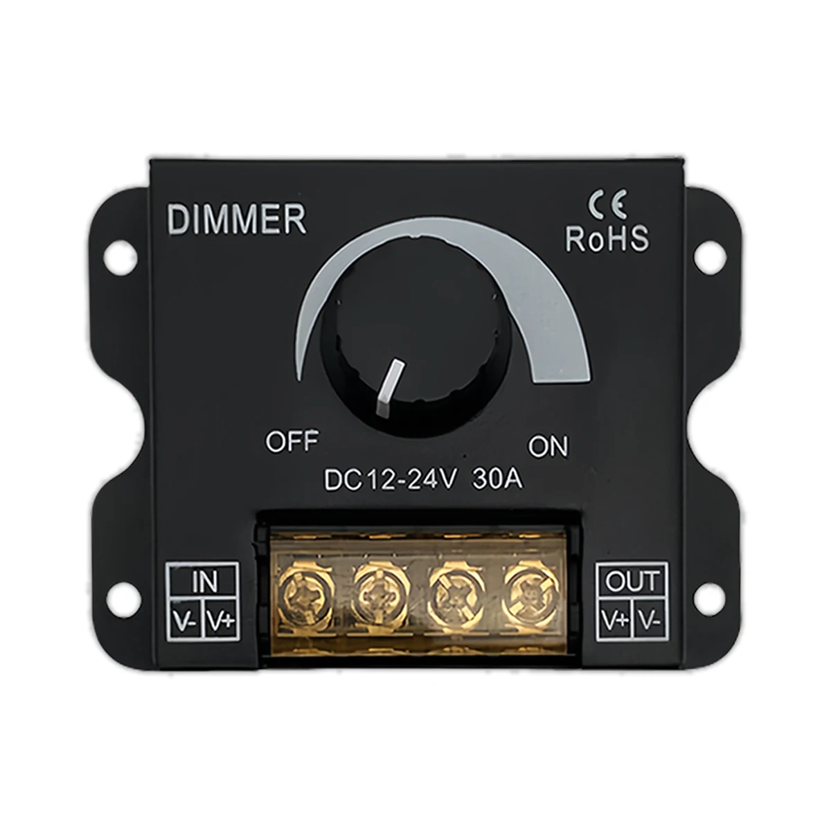 Manueller 30-A-Drehdimmer-Controller – einfarbiges LED-Streifen-Dimmmodul
