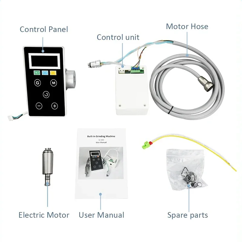 VV Dental 2/4 Holes Brushless LED Micromotor Dentist Equipment Built-in Electric Micro Motor Fit For 1:1 1:5 16:1 Handpiece
