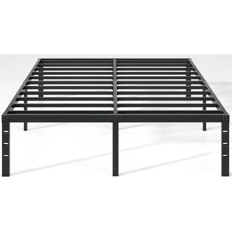 

Metal Bed Frame,Full Size Bed Frame with Storage Space,Heavy Duty Sturdy Mattress Foundation,Easy Assembly,No Box Spring Needed,