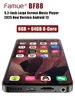 Famue 5.2 インチ MP4 音楽プレーヤー、WiFi 接続、Android 13、6G + 64GB、Bluetooth、Google Play ストア、Spotify、学生 MP3 4