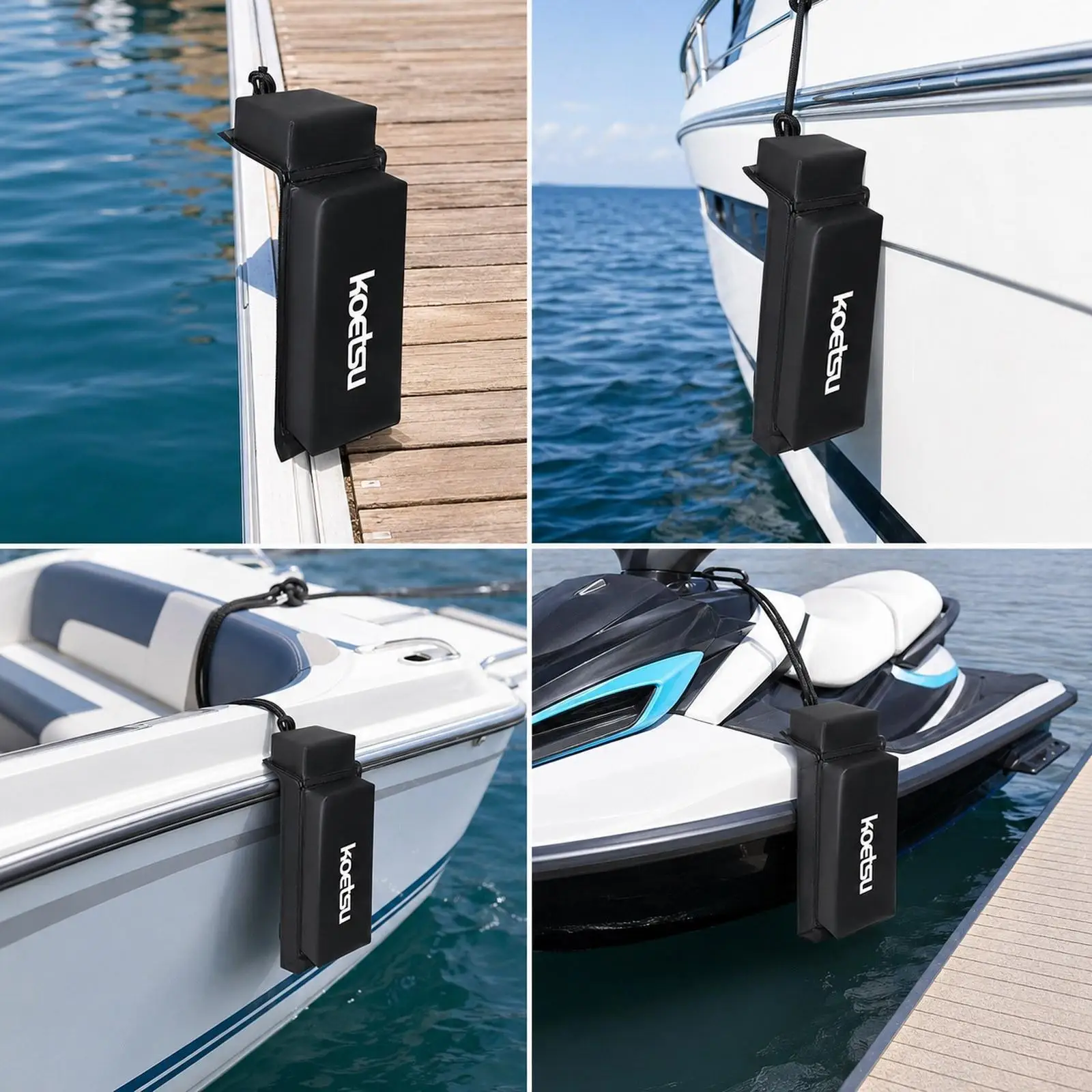Boat Guard for Docking Outdoor Men Quick Assembly Accessories Dock Edge Protector Protection Pad Boat Anti Collision Pad