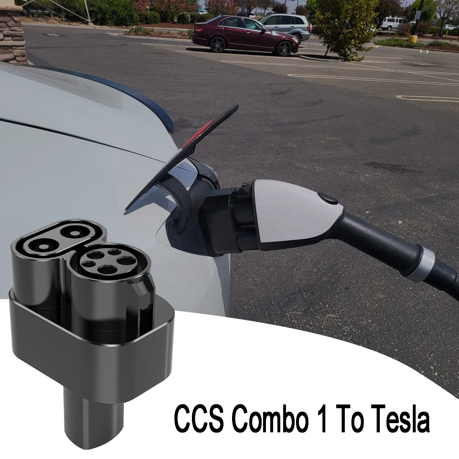 Standard Certified CCS1 Adapter Have IP55 Waterproof CCS1 Adapter Chademo CCS Adapter