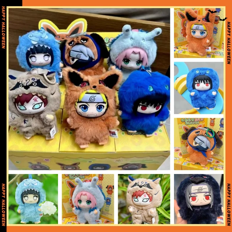 

In Stock 2025 Top Toy BANDAl Original Eaki Naruto Uzumaki Naruto Blind Box Shippuden Beast Party Series Doll Anime Characters