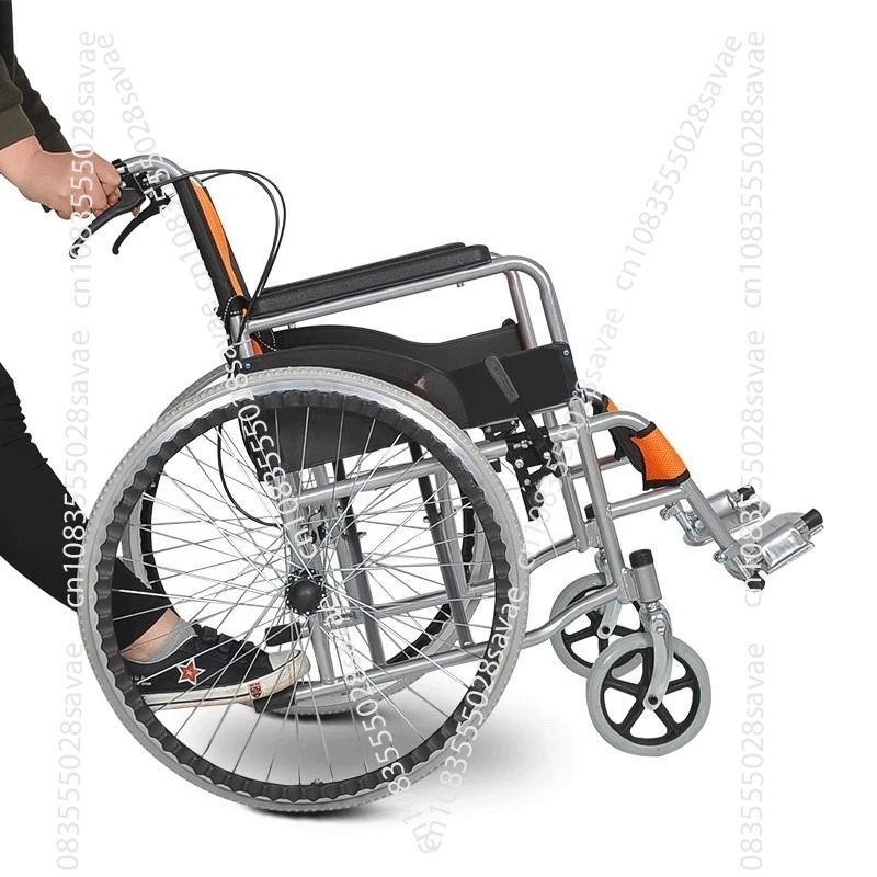Wheelchair Cart Folding Lightweight Special Scooter for The Elderly Portable Wheelchair Trolley for The Disabled