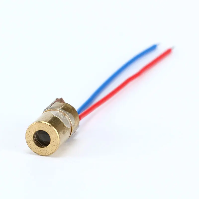 10/5PCS 5mW 650nm 3V  Laser Diodes Red Dot Laser Diod Circuit  Module Copper Head