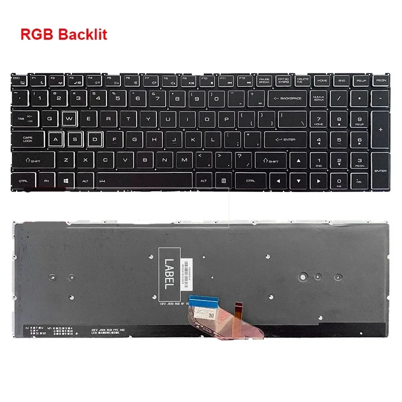 New Laptop Replacement Keyboard Compatible for ThundeRobot TR 911 AIR Dino-X7A X6 X5 G8000N G8000M