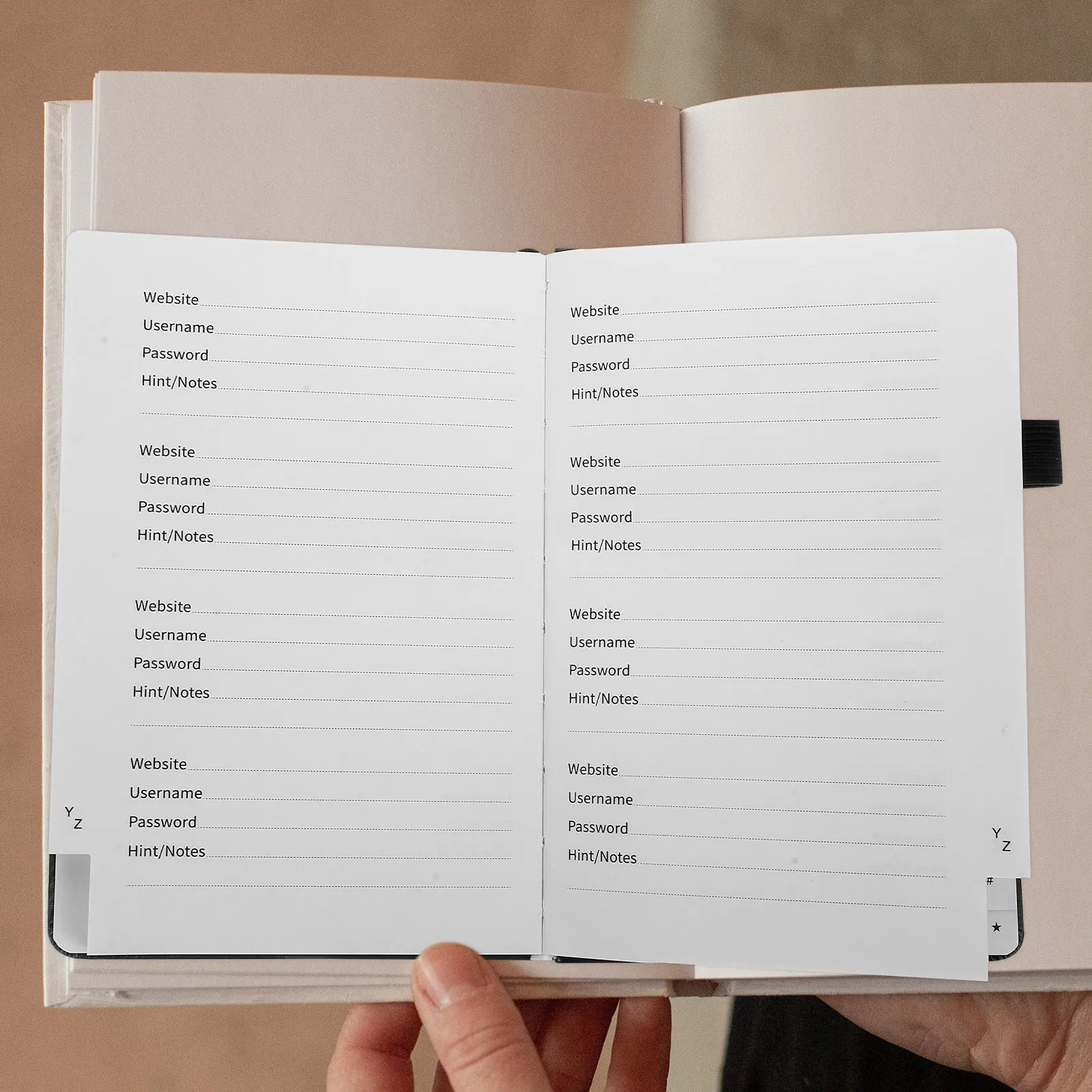 

Надежная адресная книга, маленькая книжка для телефонных номеров, портативный мини-блокнот, органайзер для офиса и дома, гладкая обложка.