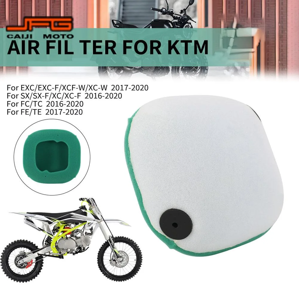

Motorcycle Air Filter Cleaner Dual Foam For Husqvarna KTM SX XC SXF XCF EXC EXCF XCW FC TC FE TE 125 150 250 300 350 450 500