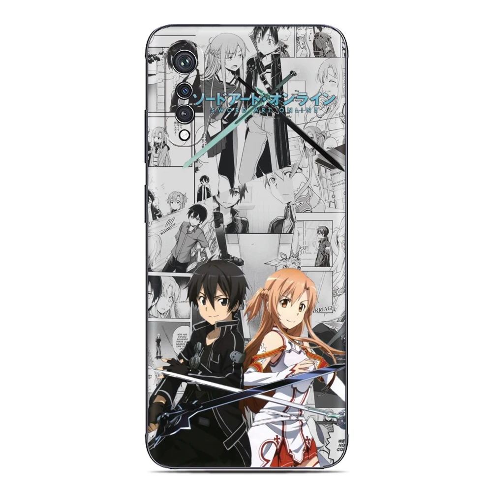 Anime Sword Art Back Cover For Sony Xperia 10 1 VII VI 5 II III IV V 2023 XZ5 XZ4 XZ3 XZ2 Compact XA1 XA2 TPU Soft Phone Case view 4