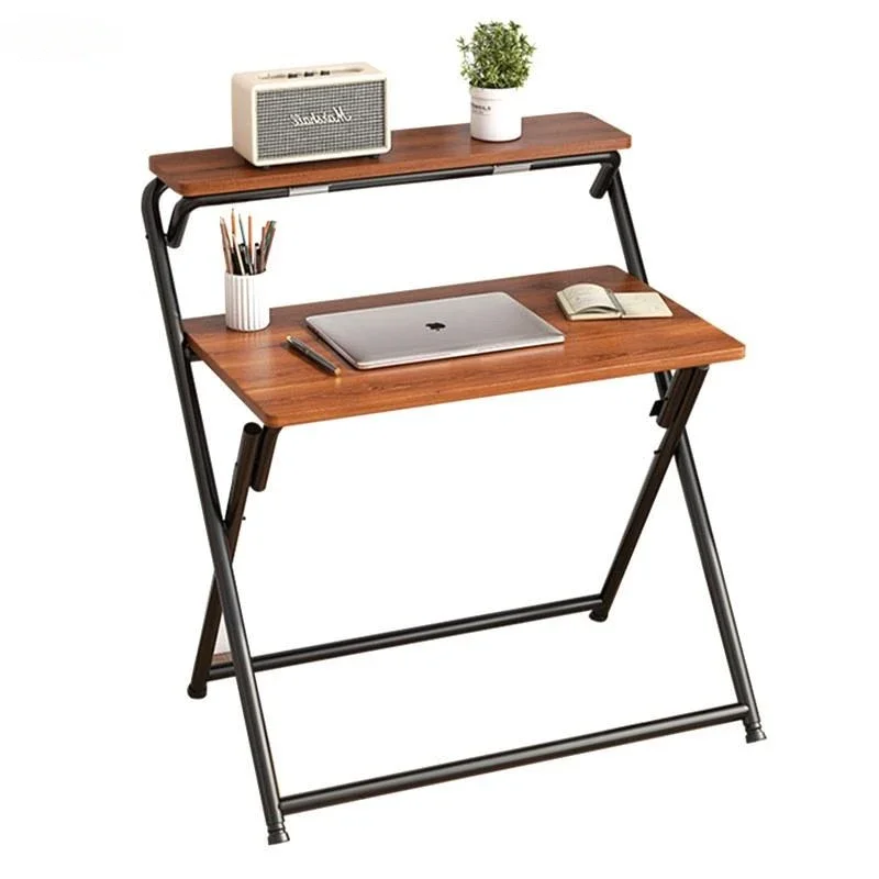 Folding Desk Study Bedside Table Bedroom Computer Desk Simple Stude Installation Writing Furniture Entrance Escritorio