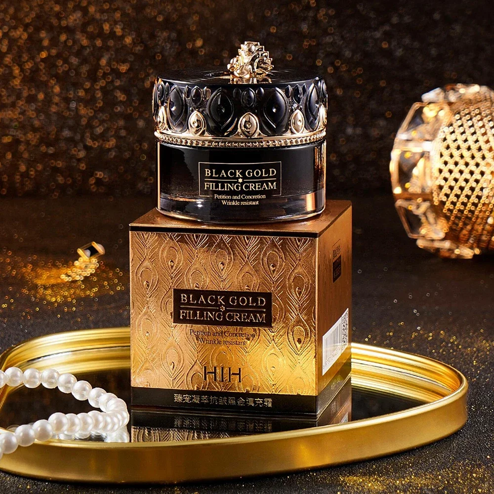 Condensation Extract Black Gold Filling Cream Moisturizing Oil Control Face Cream Fine Lines Day Cream Women\'s Beauty Products