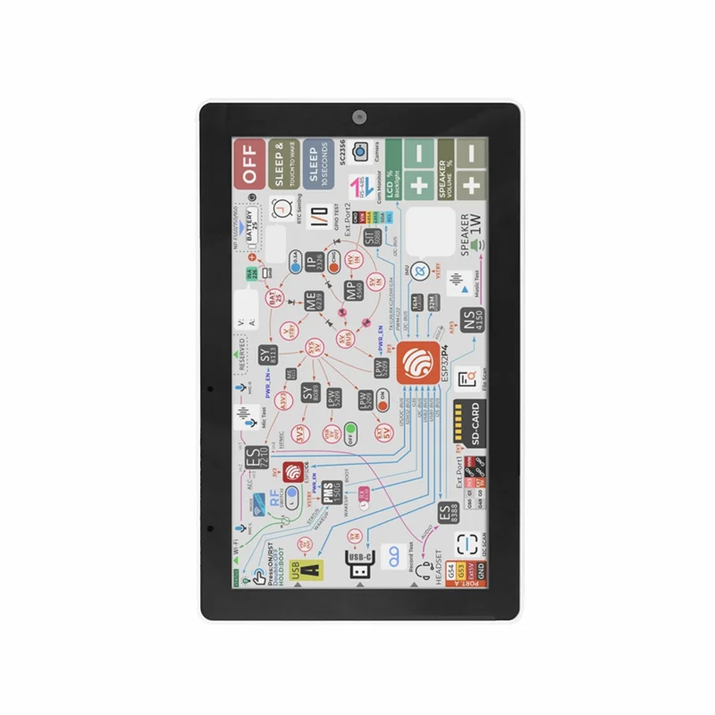 Для M5stack Tab5 Контроллер Iot Development ESP32-P4 + ESP32-C6 Iot Controllerabgi