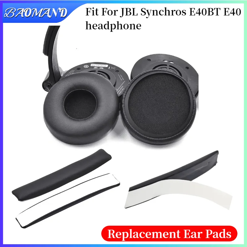 

1Pair Replacement Earpads Foam Ear Pads for JBL LIVE400BT/460NC Headphones Earmuff/Earphone Sleeve Headset