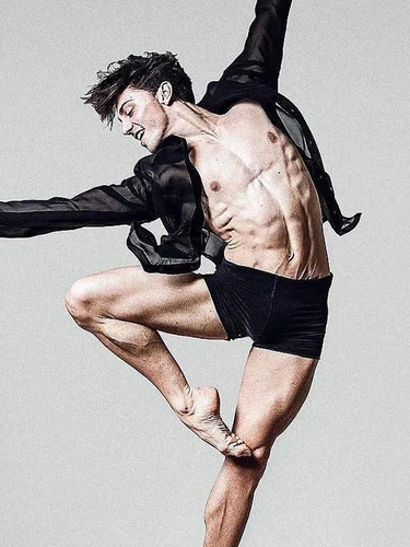 Imagen 2 del producto Pantalones de seguridad de baile profesionales para hombres, ropa de baile para práctica de Ballet, pantalones de yoga para ejercicio, ejercicios de entrenamiento, poliamida de dos puntos