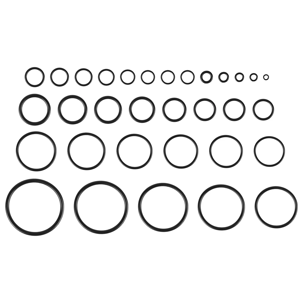 419PCS O-Rings 32 Metric Sizes Buna-N Gasket Sealing Replacement Rubber O-Ring Assortment Kit Universal