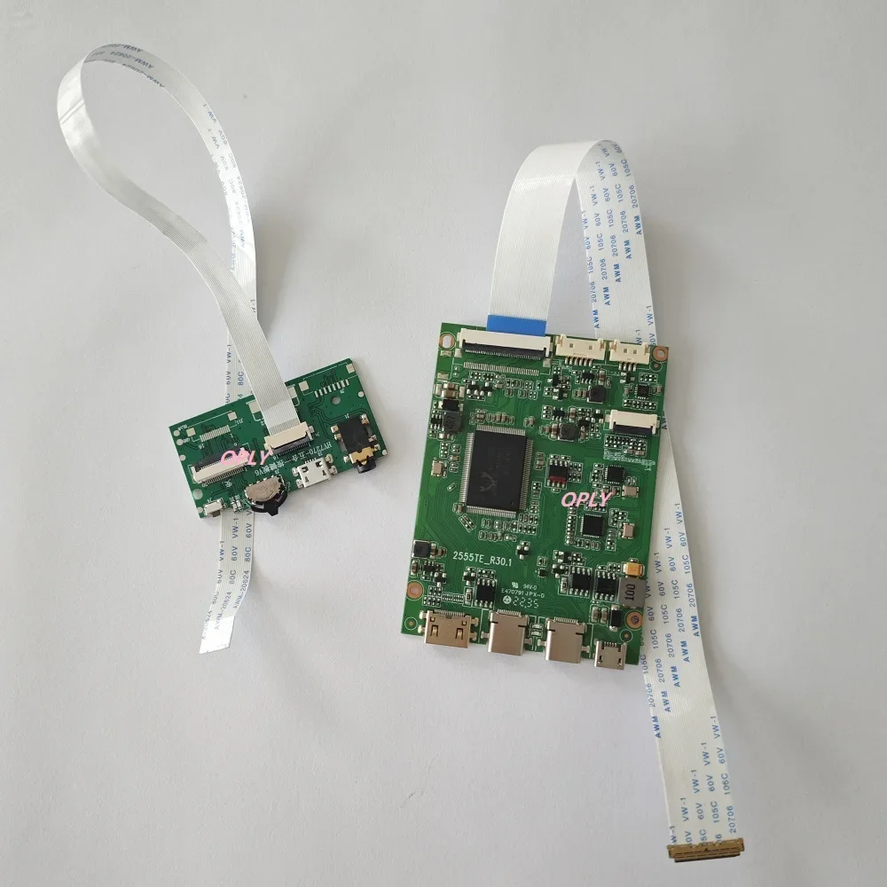 Mini HDMI-compatible controllor board 2 TYPE C  for N173HCE-E3A N173HCE-E31 N173HCE 17.3