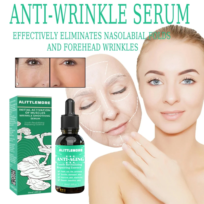 Sérum anti-âge et anti-déformable pour le visage, efficace, élimine les déformations du visage, les ridules autour des yeux, les pieds de corbeau, le cou