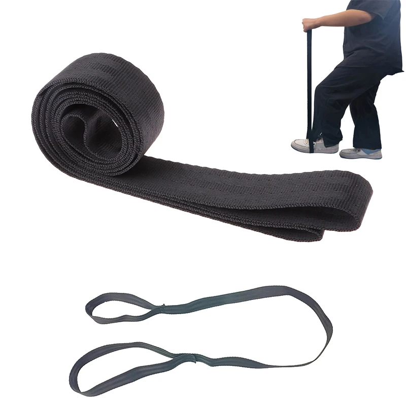 Again Stroke Hemiplegia Rehabilitation Leg Stretcher Yoga Strap Trainning And Exercise Belt Fascia Stretcher Finally Flexible