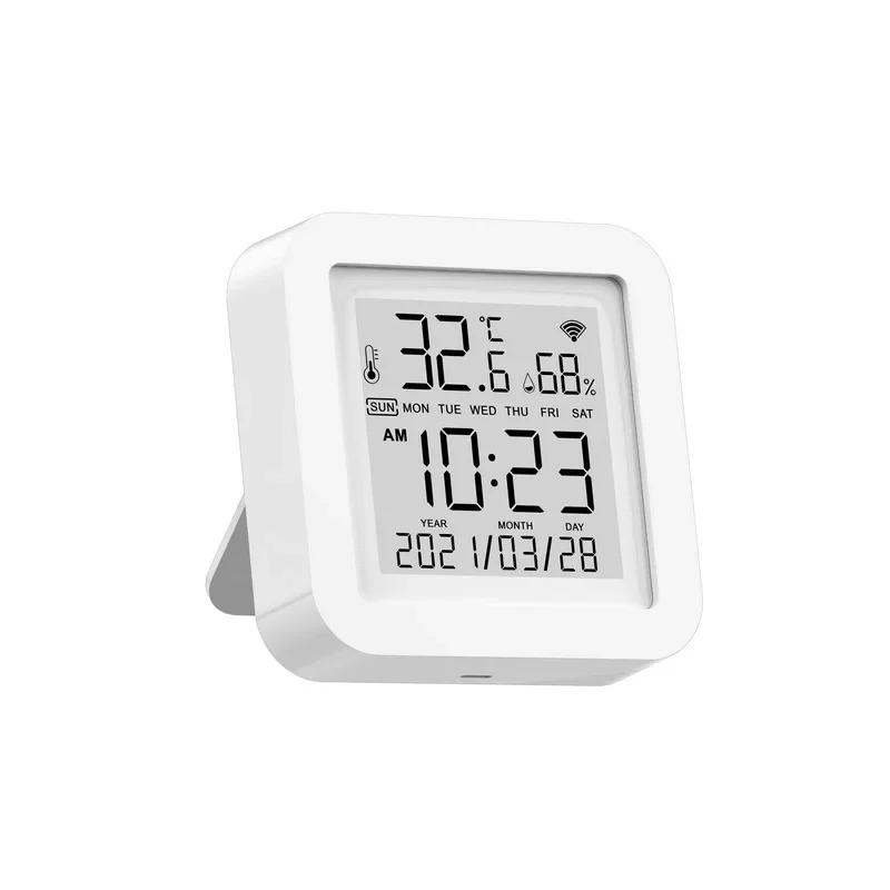 Tuya Smart WIFI Temperature & Humidity Sensor Indoor Hygrometer Thermometer  Support Alexa Google Assistant