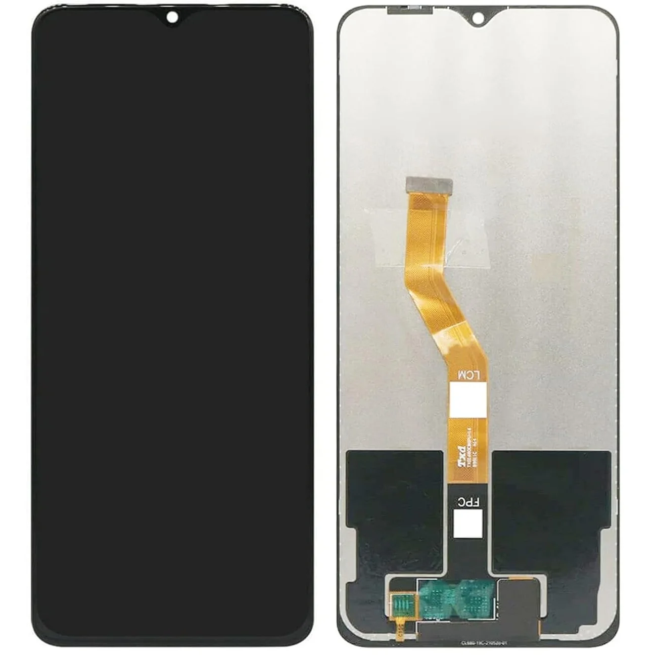 Peças de reposição para reparo do conjunto de tela LCD sensível ao toque de 6,82 polegadas para T-Mobile REVVL V Plus