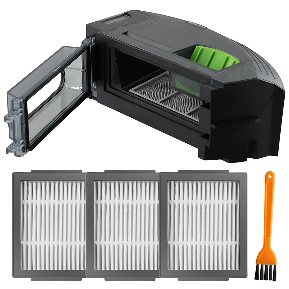 

Эффективная замена пылесборника для моделей Roomba i1+ и i3+ с тремя фильтрами для увеличения емкости сбора грязи