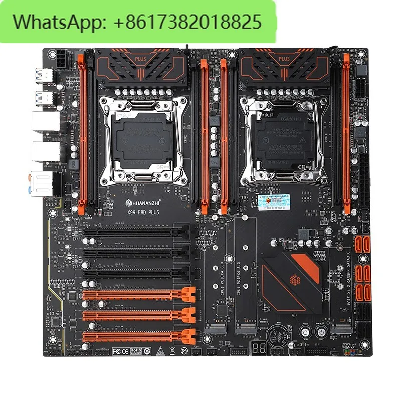 X99 Dual F8DPlus/T8D Computer Motherboard Virtual Machine Simulation Game Multi Open Workstation E5