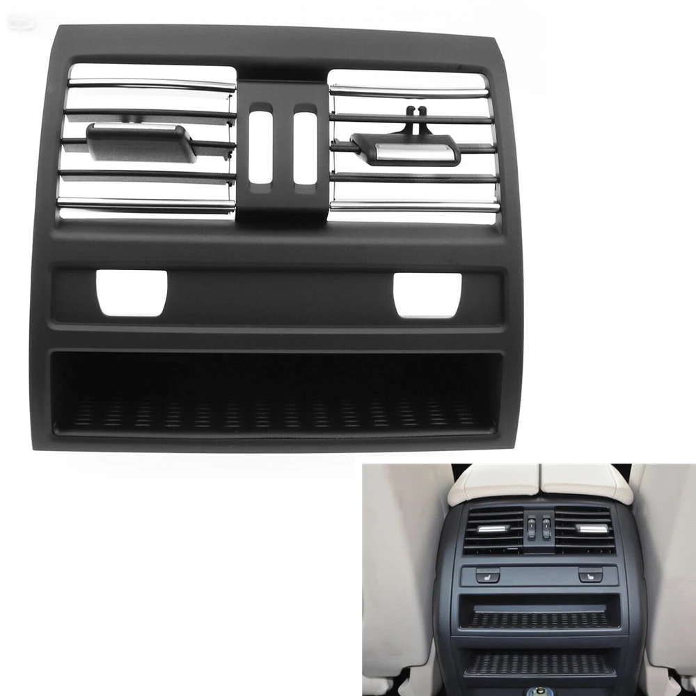 Interior Rear Center Frame Console Air Outlet Vent Grill For BMW 5 Series F10 F18 F11 520d 523i 528i 2010-2016 Advance Model
