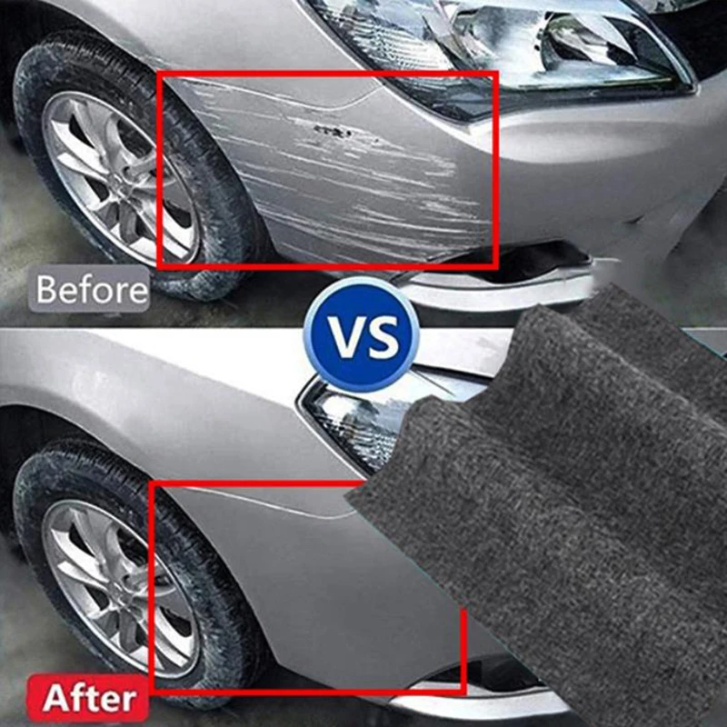 Magic Car Scratch Repair Cloth Nano Cloth Surface Scuffs Fix Car Scratch Remover  Scratch Repair Water Polishing