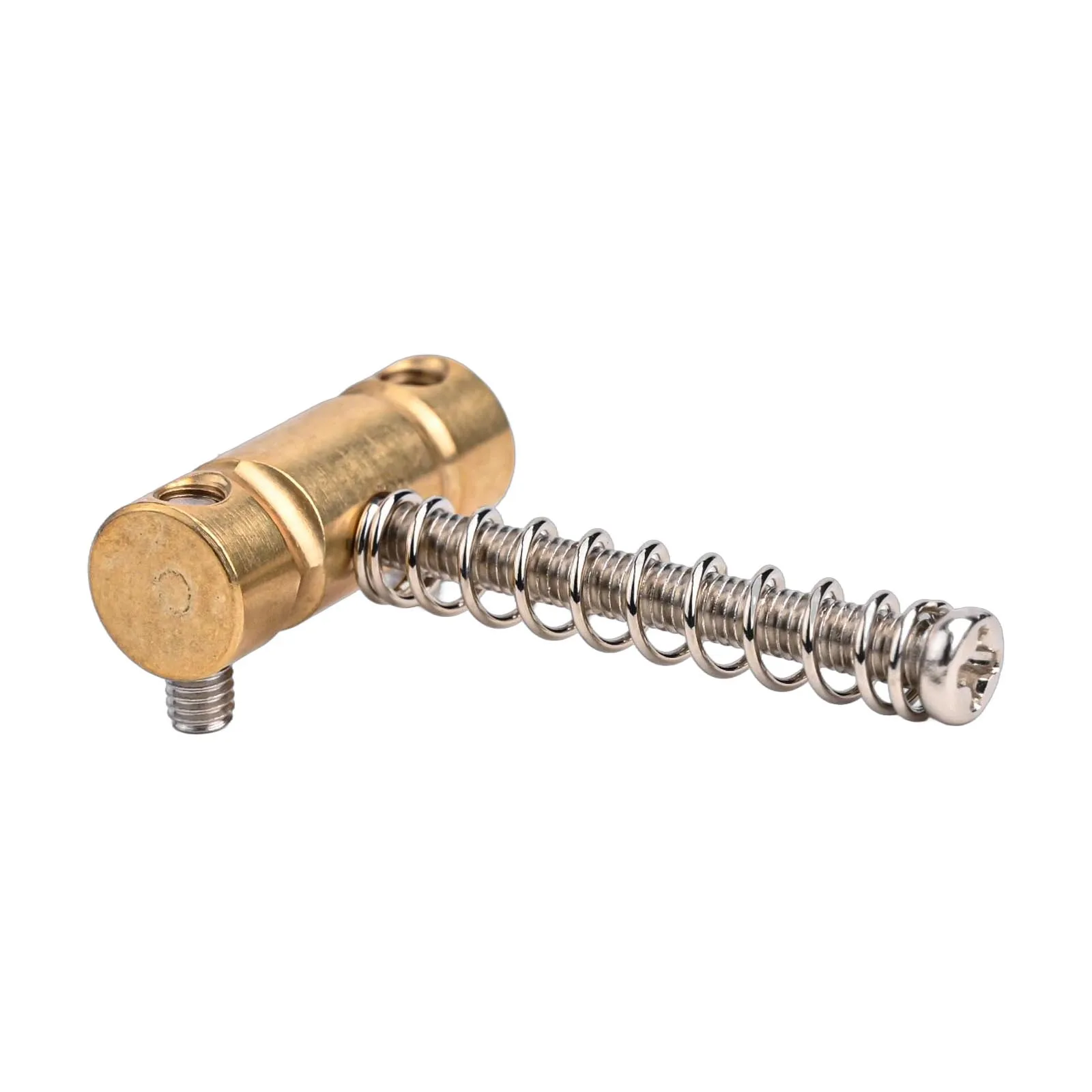 Brass Guitar Saddles Compensated Brass Saddles Traditional Appearance 10.8mm String Spacing Better String Intonation