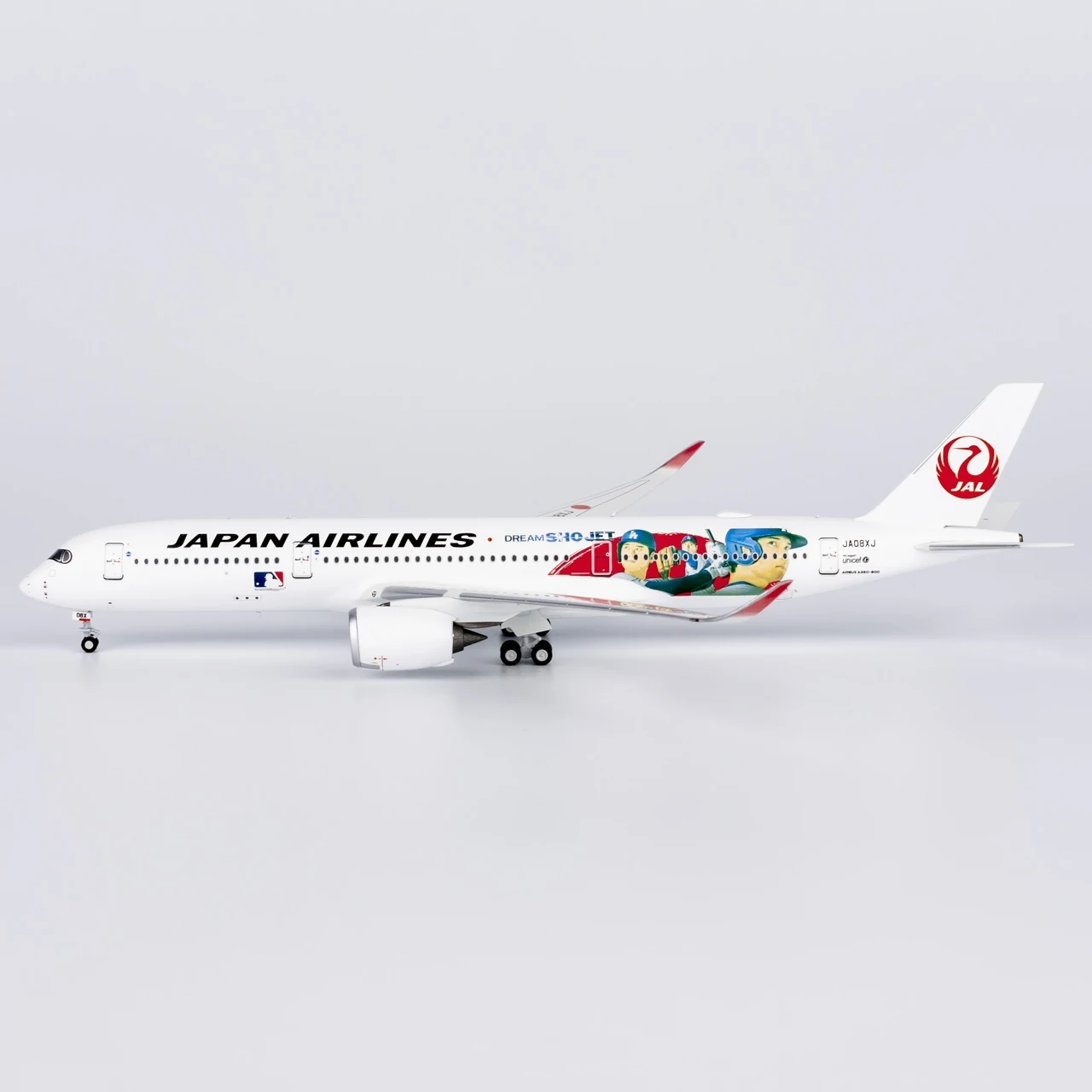 39092 Alloy Collectible Plane Gift NG Model 1:400 Japan Airlines JAL Airbus A350-900 Diecast Aircraft Jet Model JA08XJ