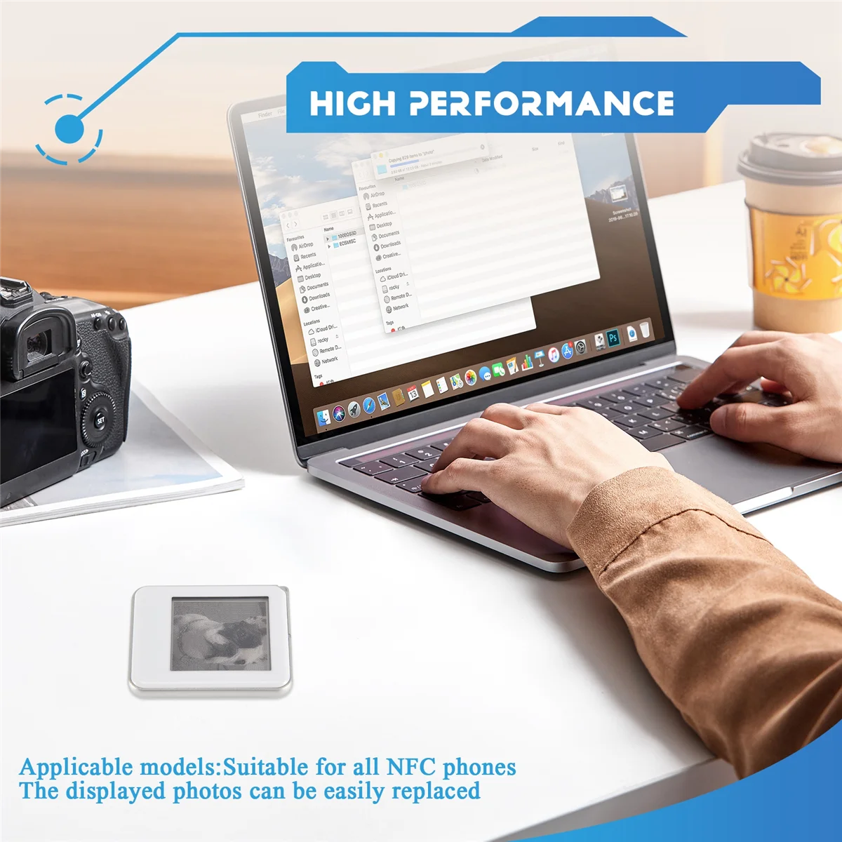 【ชานซ์สุดท้าย!】พวงกุญแจฟังก์ชั่น NFC ขนาด 1.54 นิ้วหน้าจอแสดงผลสามสีภาพการส่งผ่านไร้สายพวงกุญแจหน้าจอหมึก