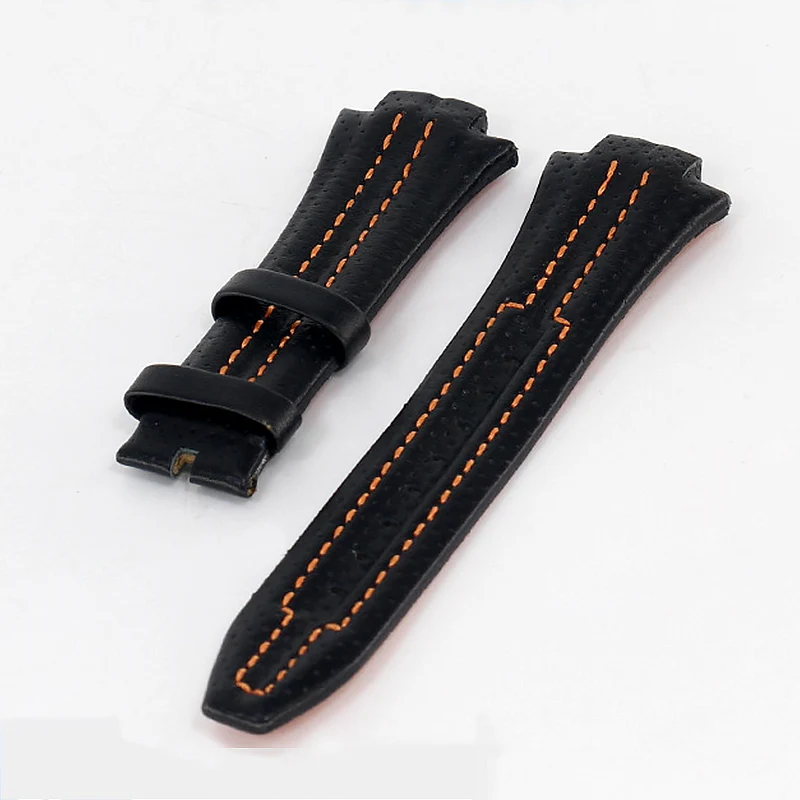 Ремешок из натуральной кожи для часов SEIKO Watch Band SNL029P2 021P1 SNA595P2 SNL017P1, браслет на запястье 27 мм 15 мм для мужчин и женщин