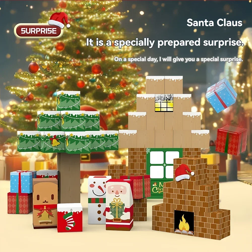 

Creative Christmas Street View 68PCS Building Blocks Bricks Scene Architecture Kits Model Kids Tech Toy for Kids Christmas Gifts