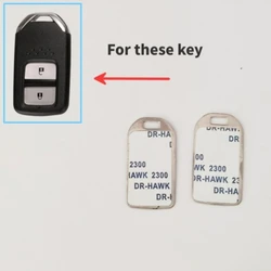 DIY Emblem Logo Replacement Sticker Emblem For Honda remote key shell