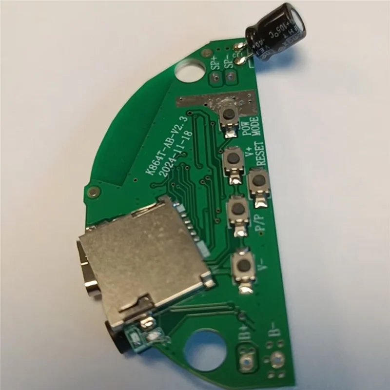 A73E-3D Stereo HIFI 3.7V SD Card USB Bluetooth Amplifier Audio Module PCBA