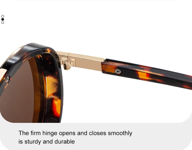 Übergroße Pilot Polarisierte Sonnenbrille Männer 2026 Luxus Marke Vintage Doppel Strahl Gläser Oval Punk Brillen Fahren Outdoor Shades – Detail 10