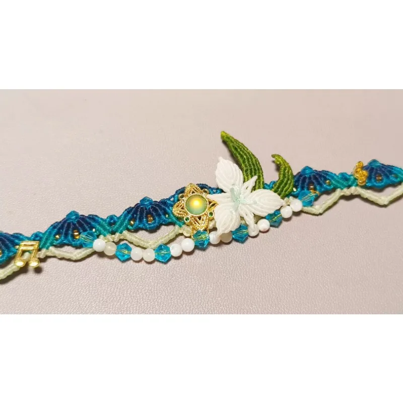 Venti Game-Themed Impression-Style Character-Themed Versatile Hand-knotted Bracelet Pendant Gift Collectibles