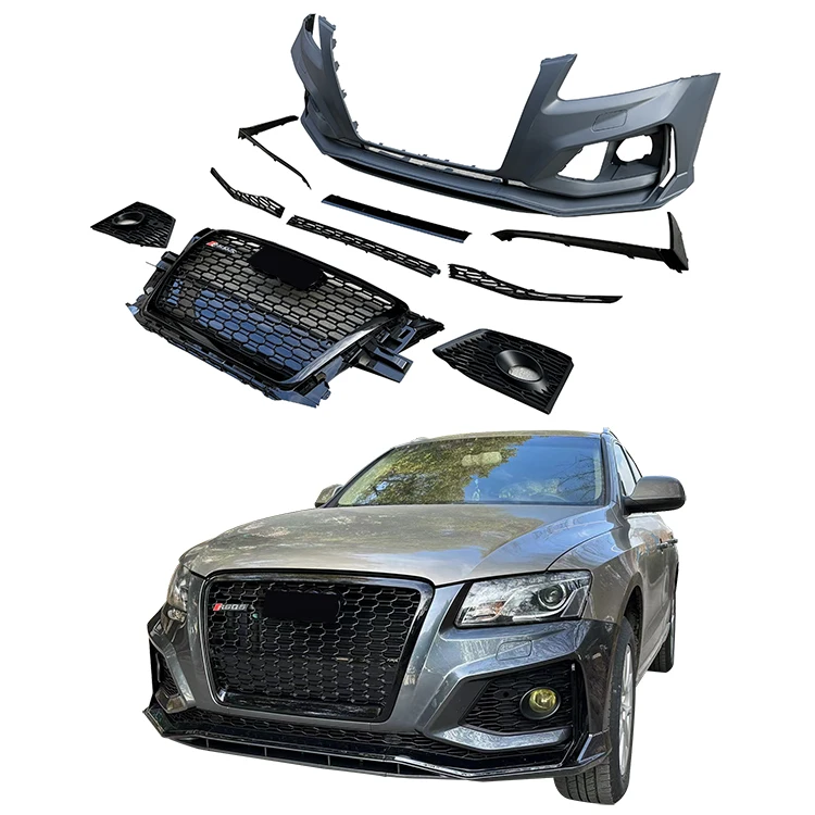 

Latest Auto Parts Q5 Upgrade to RS Style RSQ5 Front Bumper with Honeycomb Grille for Audi Q5 SQ5 2008-2012