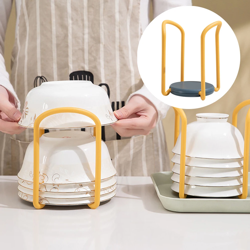 

1Pc Kitchen Drain Rack Functional Bowl Holder Modern Plates Storage Organizer Kitchen Gadget