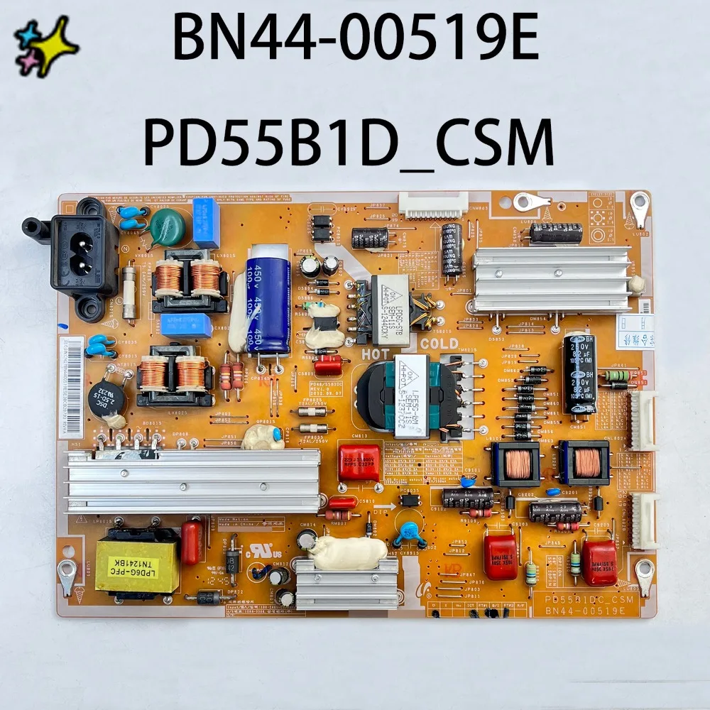 

Authentic Original TV Power Board BN44-00519E PD55B1D_CSM Works Normally And is for TVs UA55ES6100J UA55ES6100 UE55ES6100W Parts