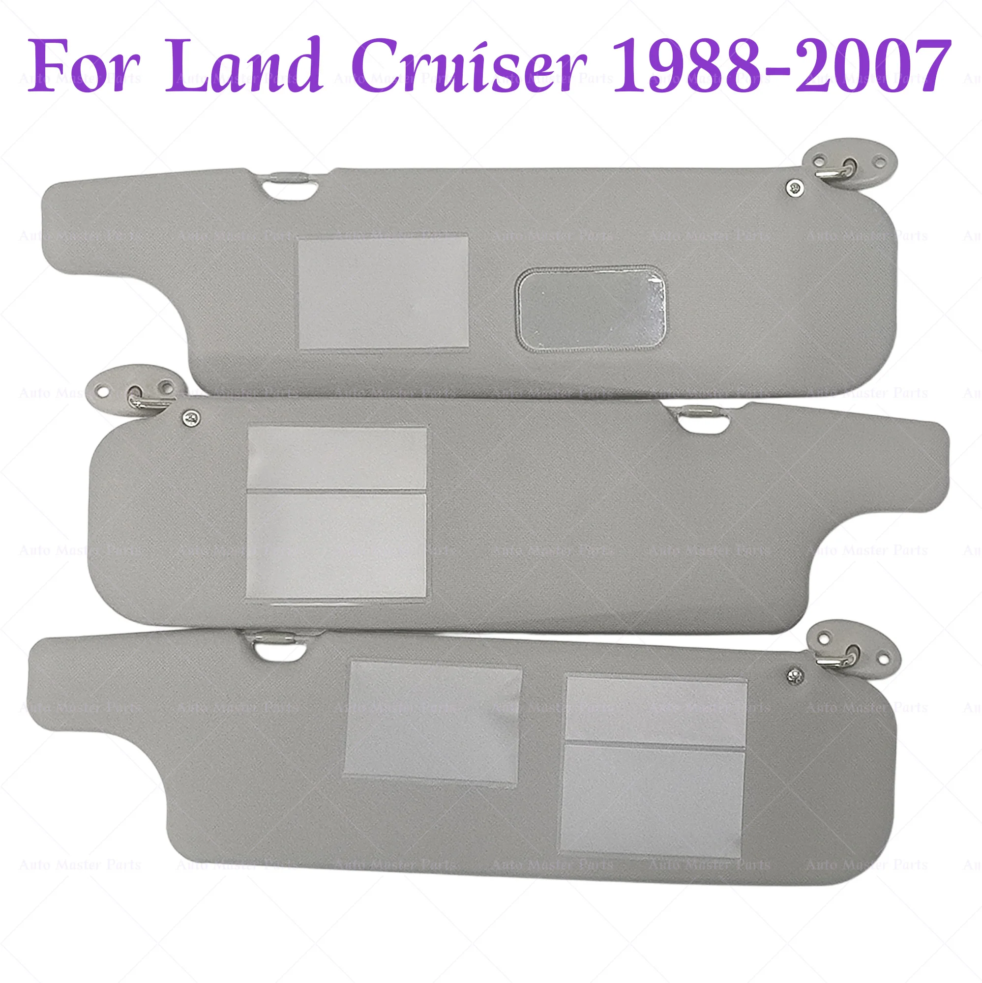 

Левый и правый солнцезащитные козырьки для Toyota Land Cruiser Pickup 70 серии 1988-2002, 2003, 2004, 2005, 2006, 2007 годов выпуска