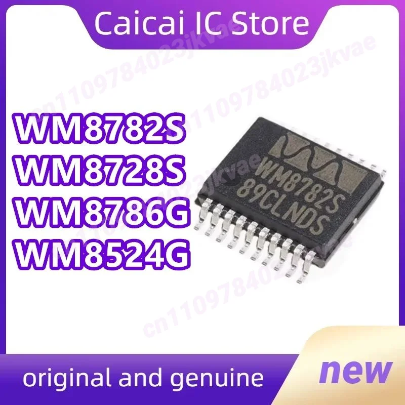 WM8782 8728 S SEDS WM8786G GEDS/RV SSOP20 WM8524G TSSOP16  1PCS/LOT