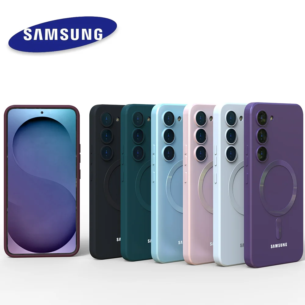 For Samsung Galaxy S25 FE Magsafe Magnetic Case S25 S24 S23 S22 S21 Ultra Plus FE A17 A56 A55 A54 So