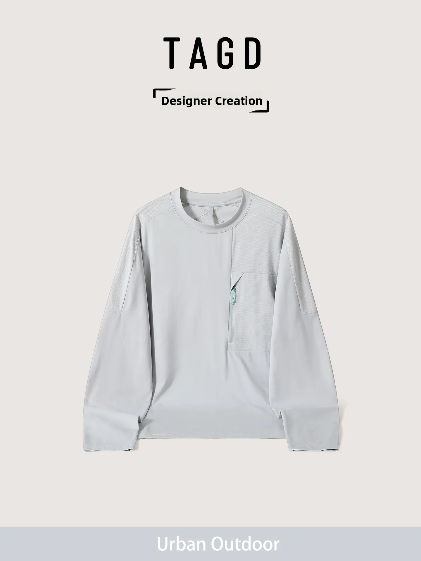 

Футболка Qui Dry Long Sve для спорта на открытом воздухе, мужская одежда для спорта на открытом воздухе, впитывающая влагу и испаривающая пот, одежда для велоспорта, свободная посадка...