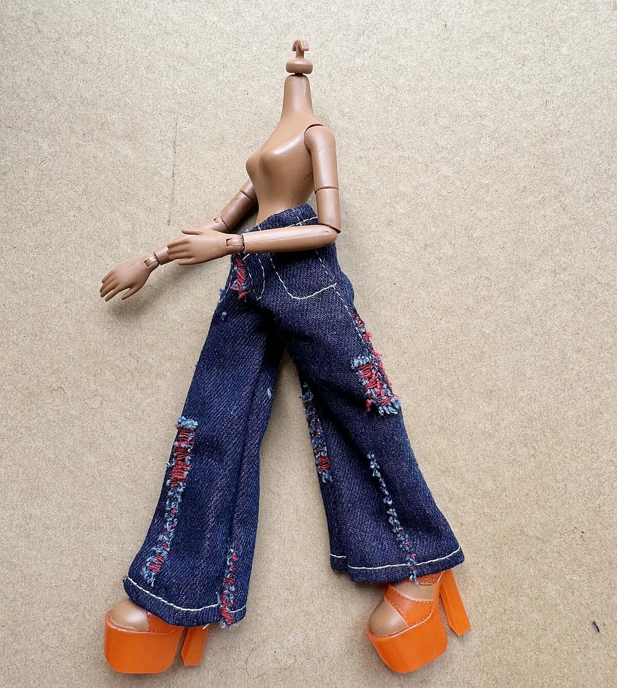 Vintage 1/6 Brasz Puppenhosen Zubehör Köpfe Sammlerstücke Puppenteile zum Individualisieren – Detail 18