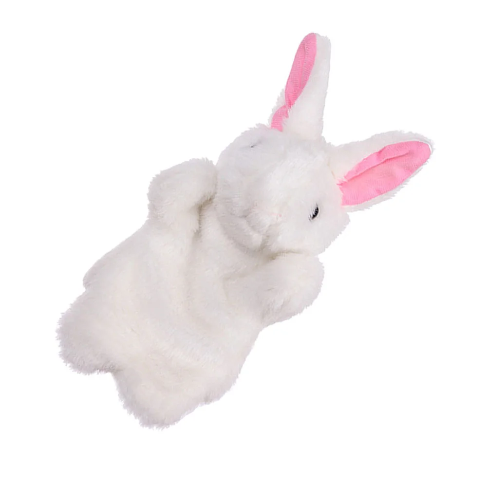 Plush Toy Animal Hand Puppets Story Cartoon Rabbit Storytelling Gloves Baby Stuff