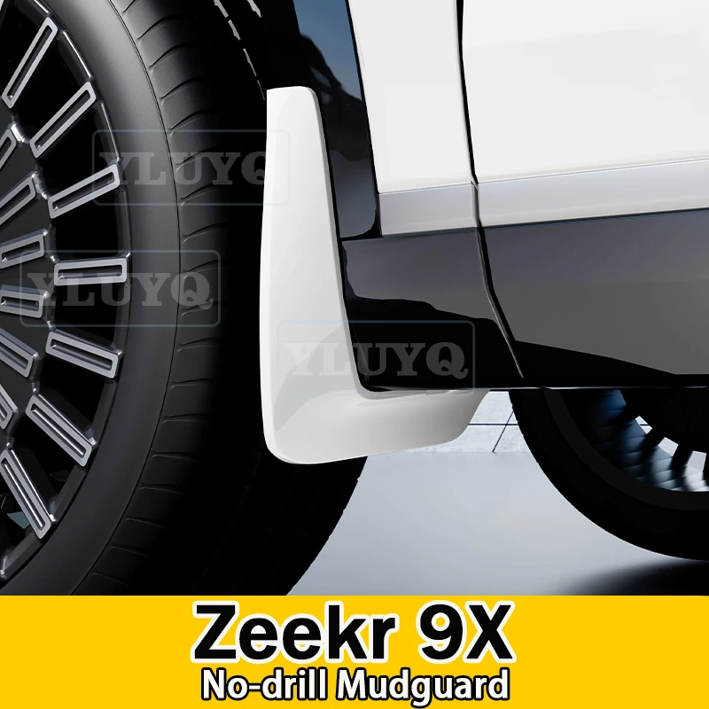 

Для ZEEKR 9X: Оригинальный задний внутренний брызговик (защита от грязи) без сверления, аксессуары для модификации