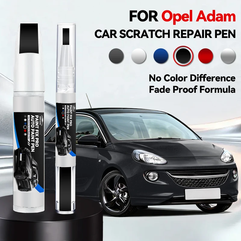 

Ручка-корректор для ремонта лакокрасочного покрытия Opel Adam 1960-2026, средство для удаления царапин, аксессуары для авто, черный, белый, S