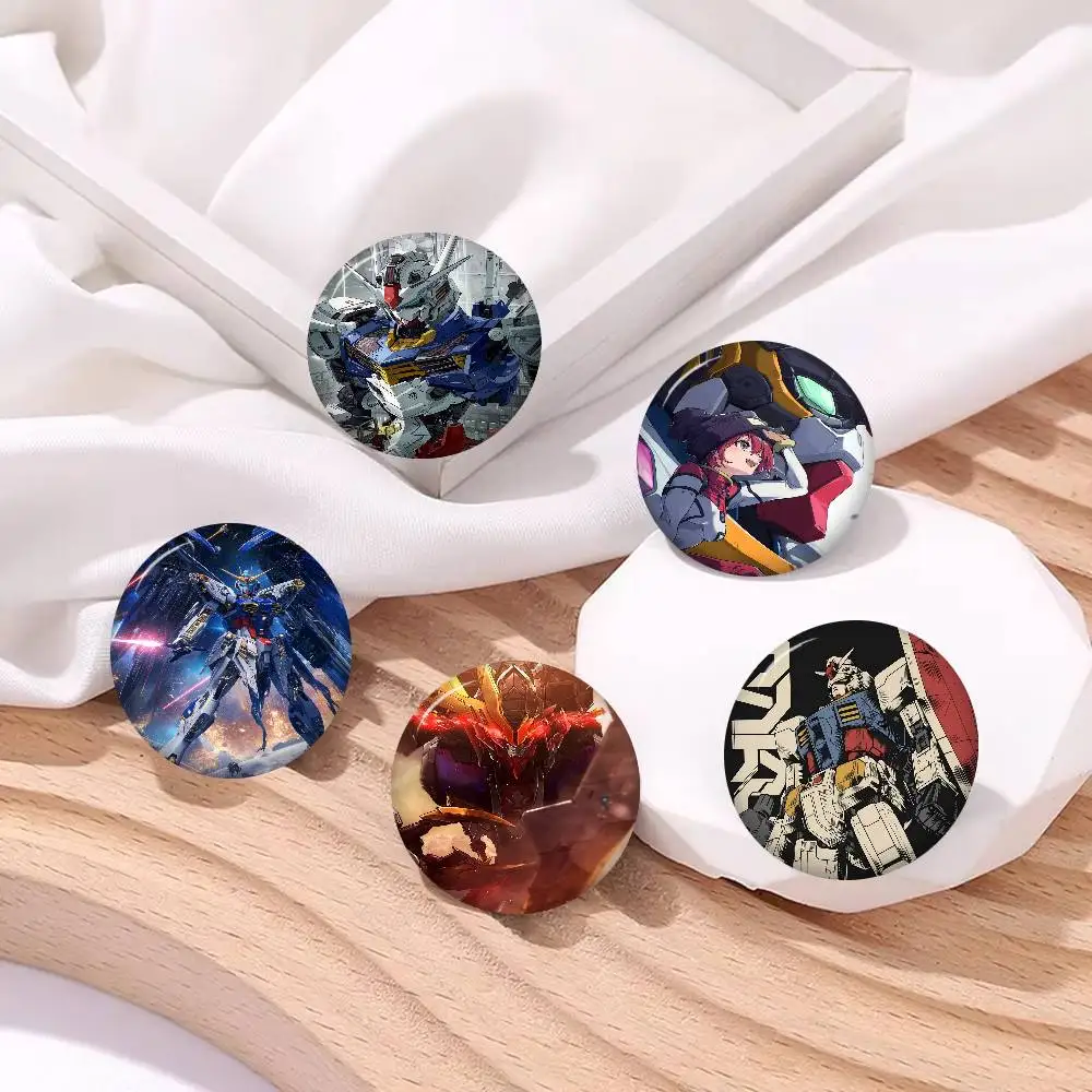 Anime Gundam Anime Brooches Cute Cartoon Badge Jacket Jeans Lapel Pin Gift Accessorie