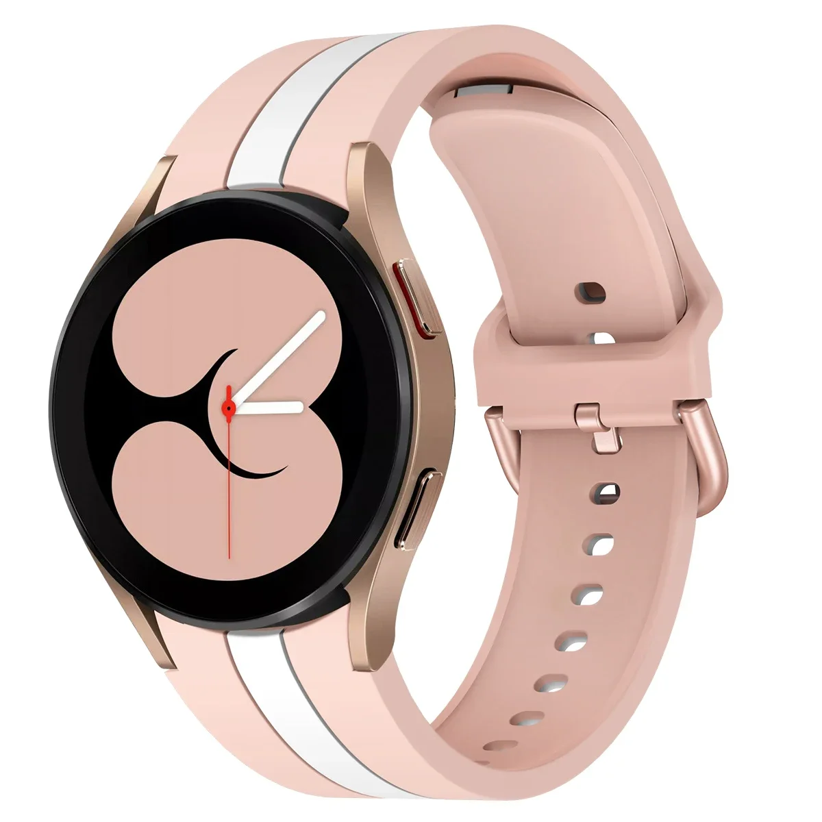 Silicone Strap for Samsung Galaxy Watch 4 6 Classic 46mm 42mm 47/43mm 5Pro 45mm Original No Gaps Sports Band For 7 6 5 4 44/40mm